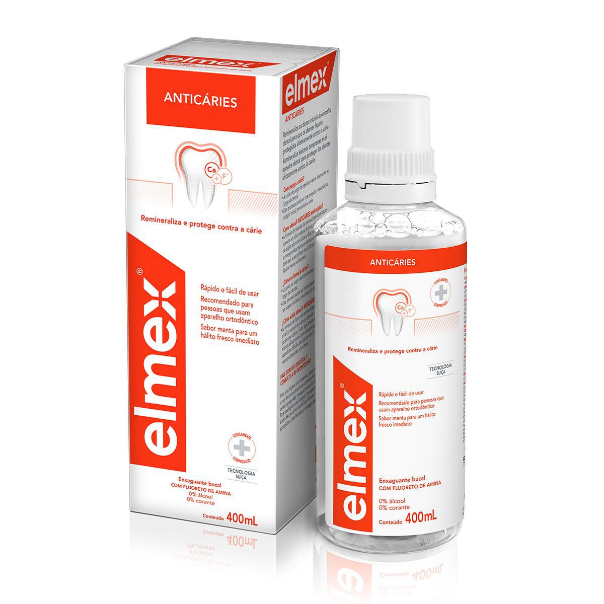 Enxaguante Bucal elmex Anticárie 400ml